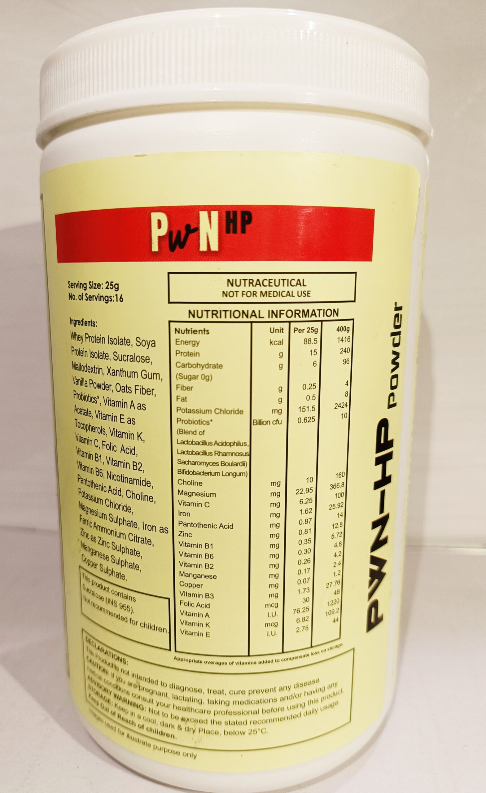 PWN-HP Protein Powder